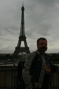 Blick vom Palais de Chaillot auf den Eiffelturm
